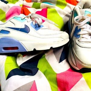 Infant Nike Air Max Shoes CZ4502-100 White/Purple Size 10C